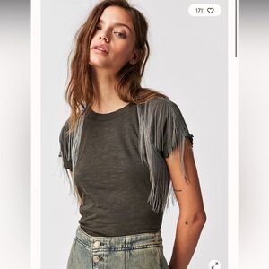 Free People Bang Bang Tee, XS